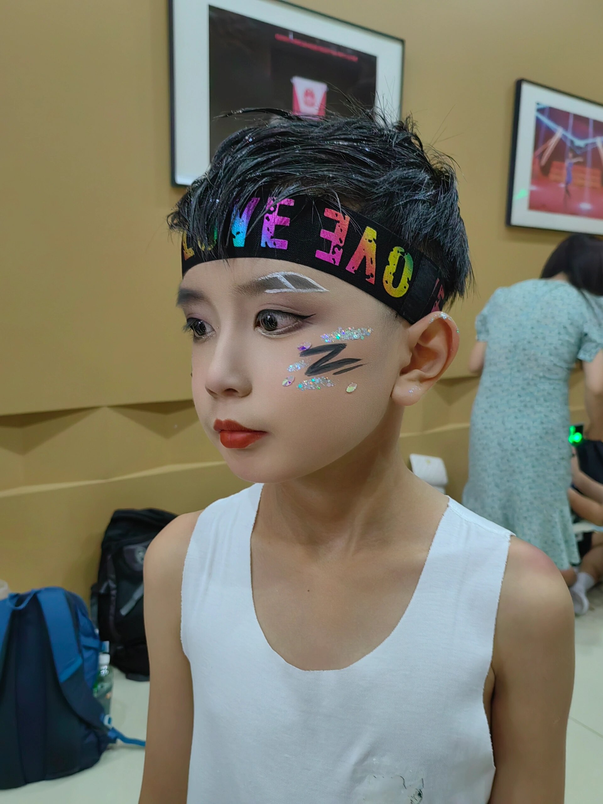 北京桃李杯男孩街舞化妆