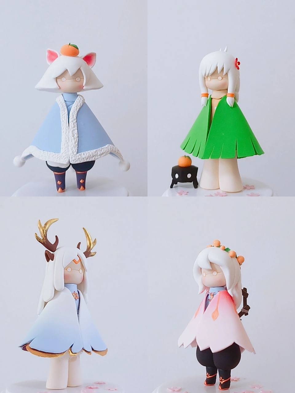 40款光遇粘土手办小合集 有你的心动款嘛