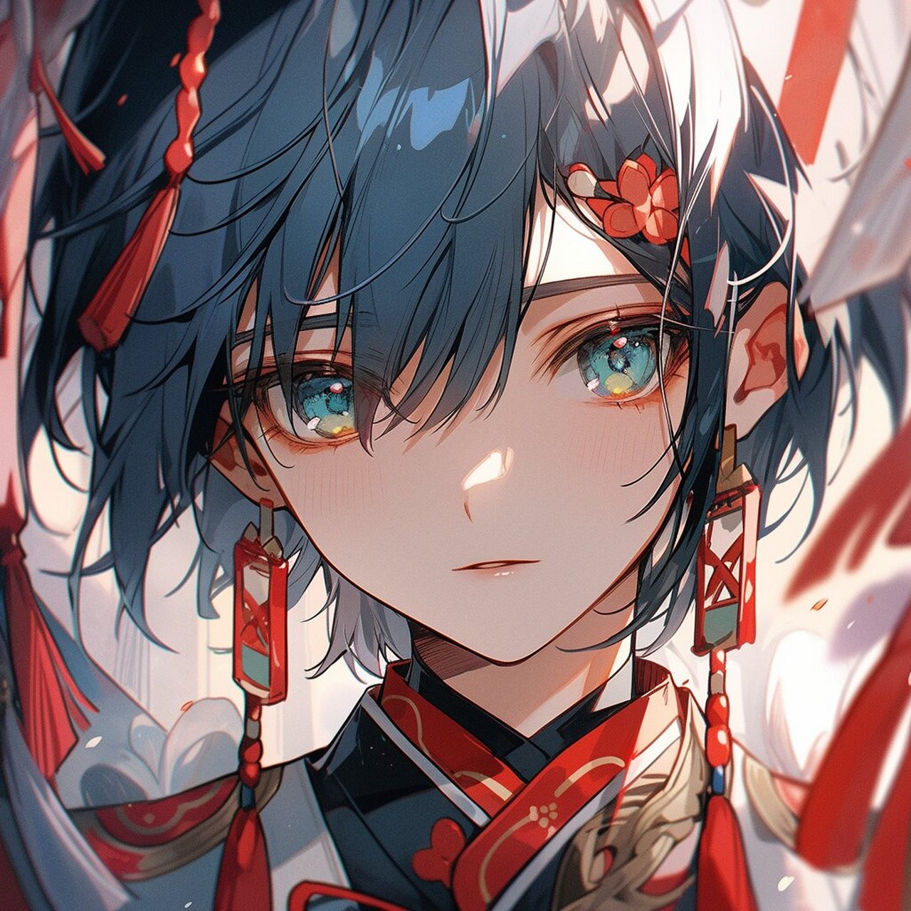 男生头像 | 第十三期 蓝发系列 梦幻纯青 酷 犹如蓝色的微风,轻盈而