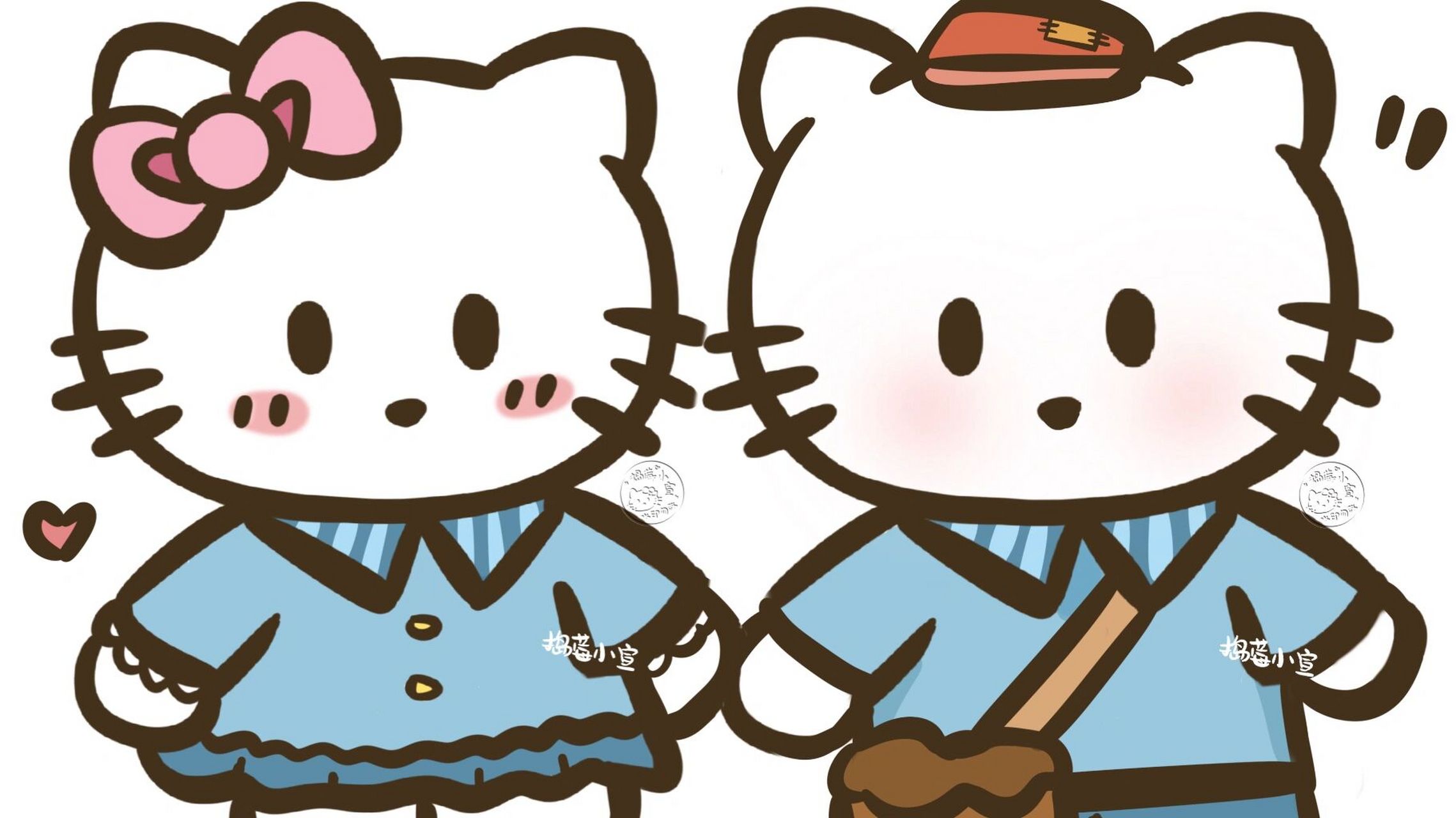 情侣头像|kitty的可爱男友 每次出去玩时都会被当小孩子一样拉着生怕