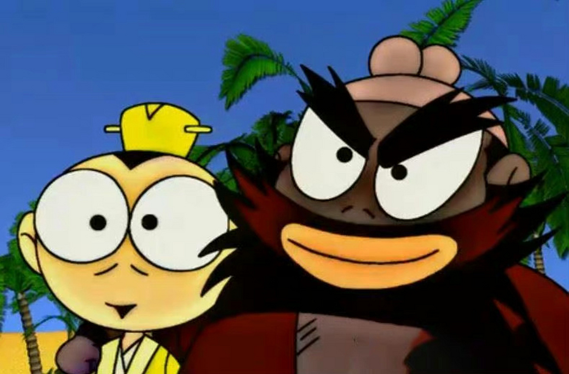 不知道有没有人记得这部动画片q版三国 真的是童年记忆,人物形象搞怪