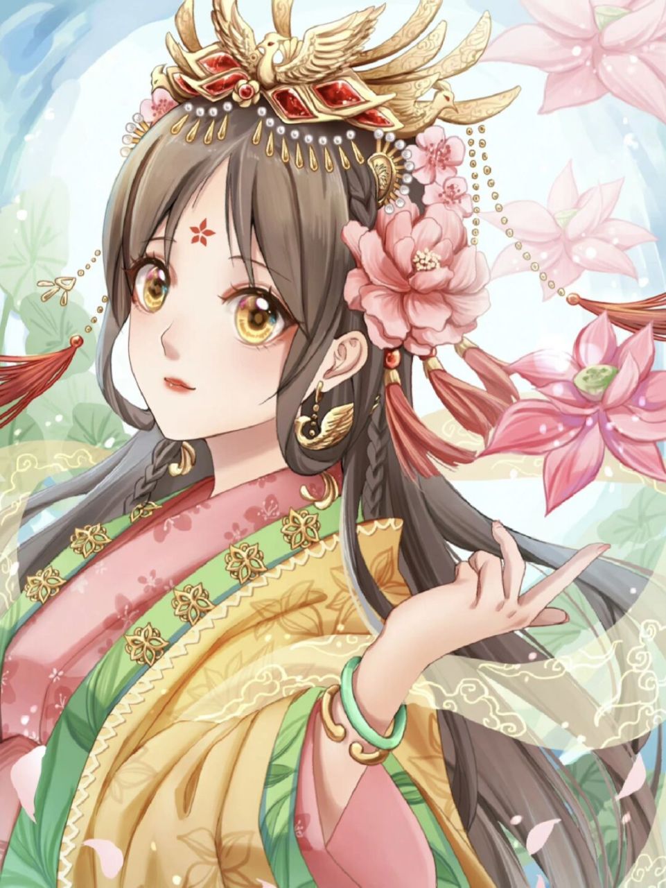 素材积累|古代女子服饰衣服名字参考(3) 1.镂金百蝶穿花云锦袄 2.