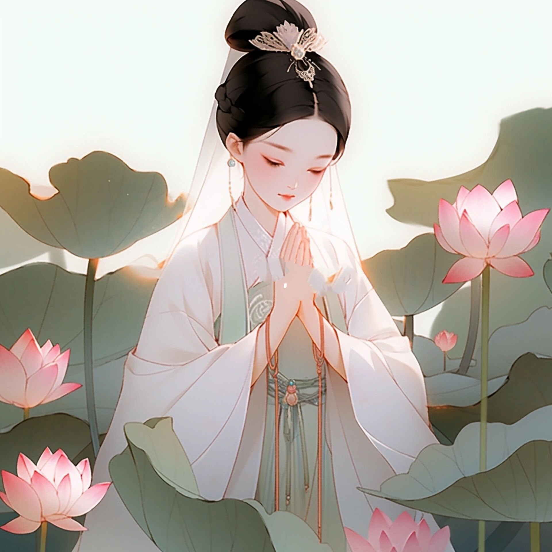 超好看的佛系女生头像 愿一切顺顺利利