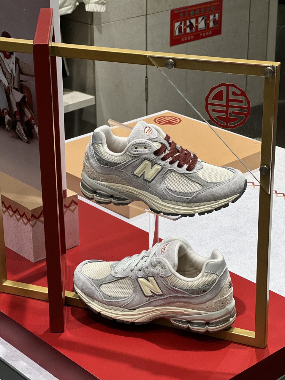 new balance鞋带系法图片