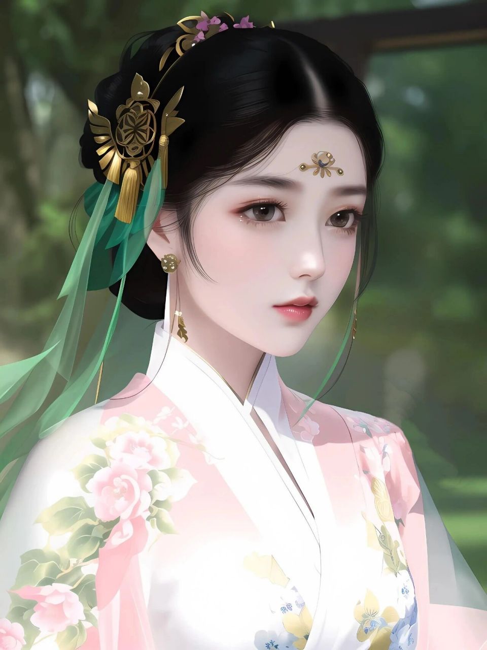 ai清宫造型 参考图angelababy