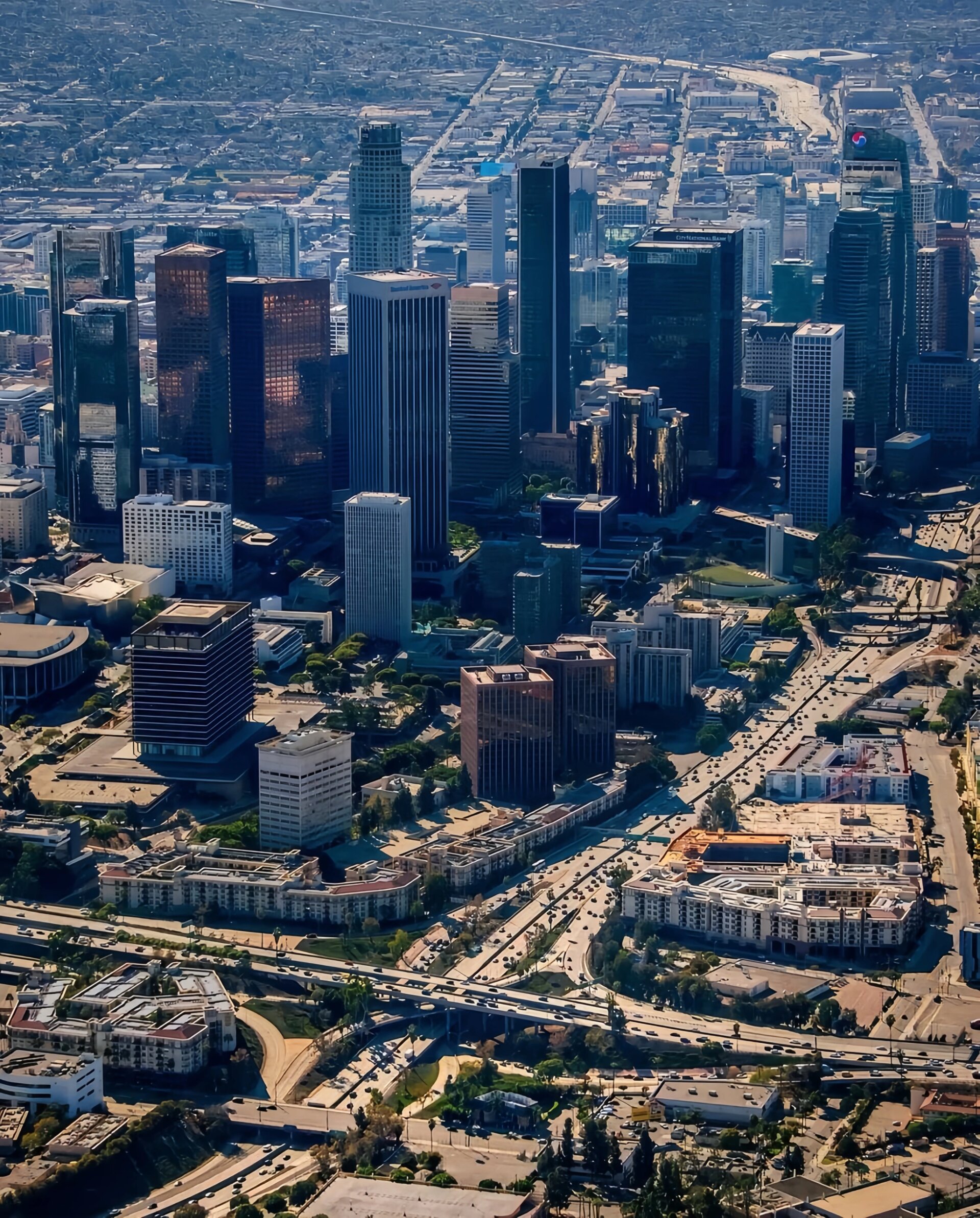 "繁华都市大县城既视感"美国~洛杉矶