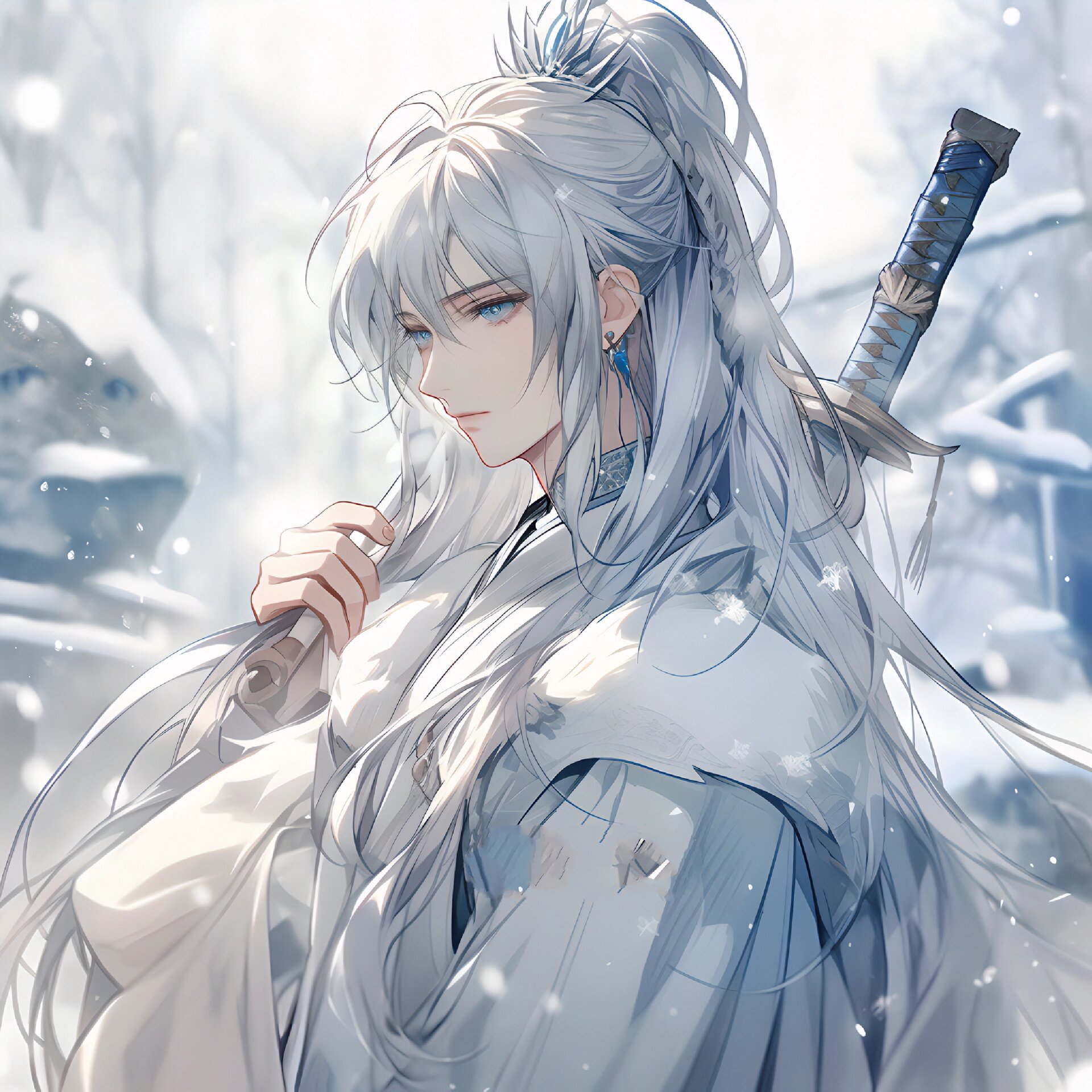 执剑小哥哥,帅!