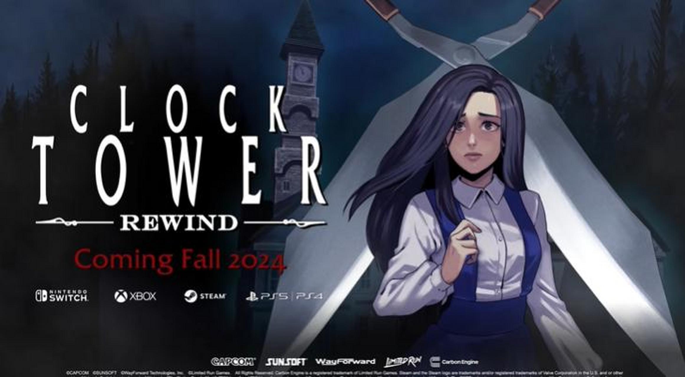近日,sfc经典恐怖游戏《钟楼惊魂:复刻版(clock tower: rewind)》全新