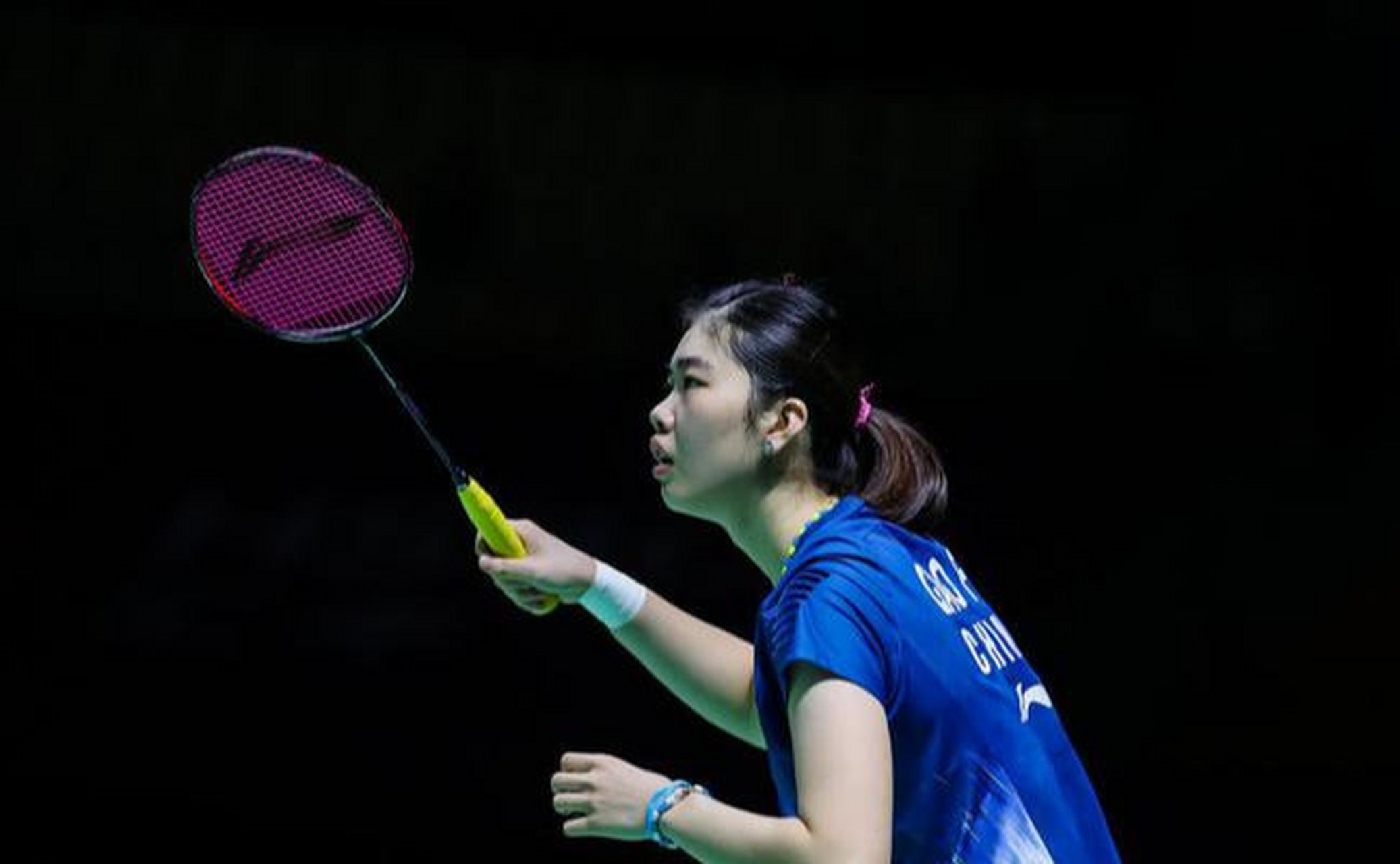 羽毛球 2022年印尼印尼大师赛,国羽女单高昉洁 21-10,21-12 郡司莉