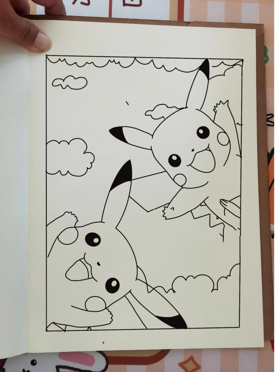 神奇宝贝皮卡丘马克笔手绘附过程图线稿      好喜欢神奇宝贝好喜欢