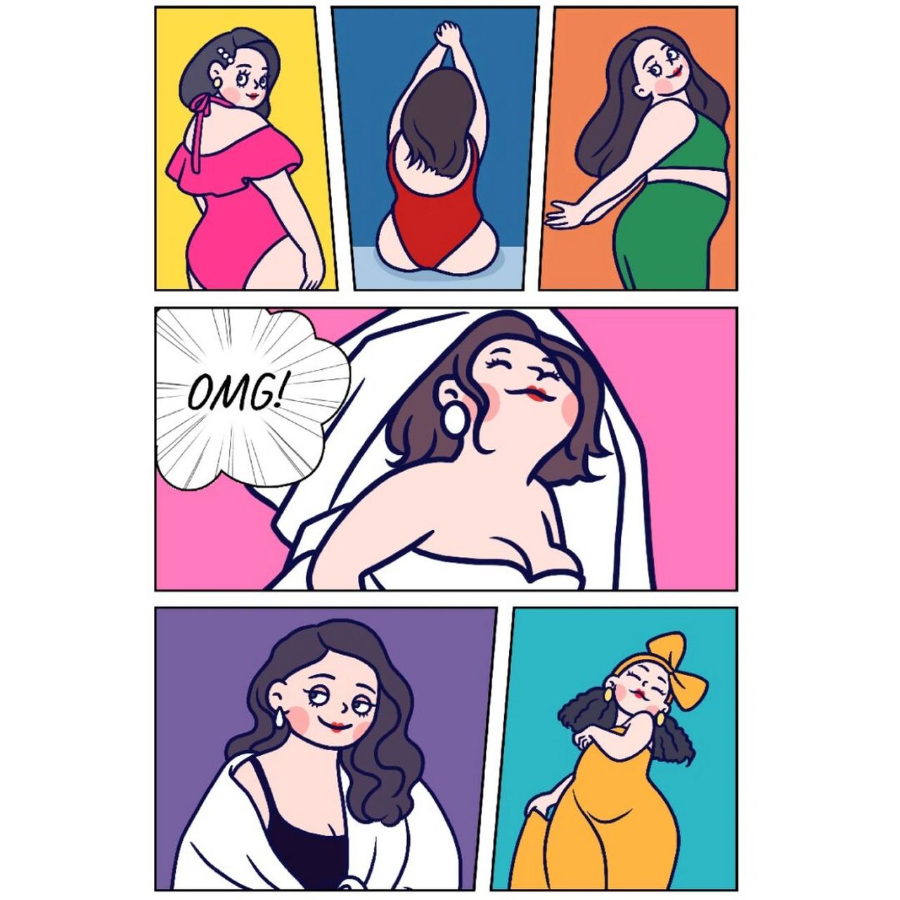 我是原创插画师# #手绘头像# #闺蜜头像# #女生头像# #治愈# #优排