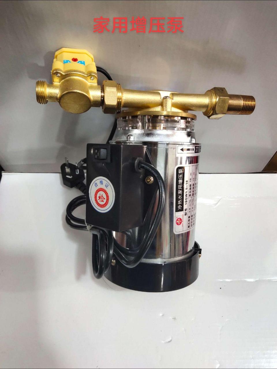 家用增压泵的安装及使用保养方法如下:  1.