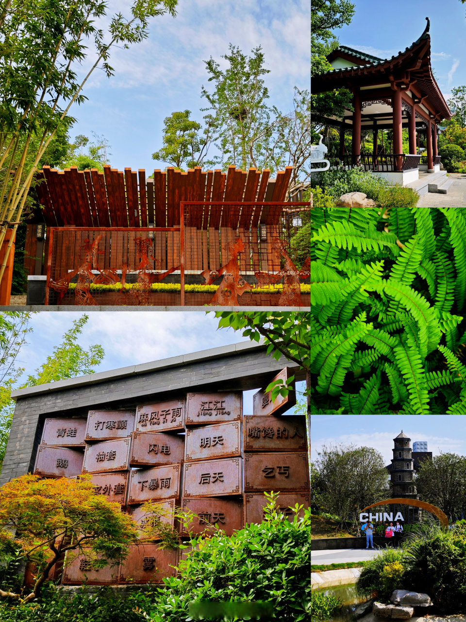 荆门园博园开园以来,已经反复逛过很多次,但每次来都有新的惊喜.  或