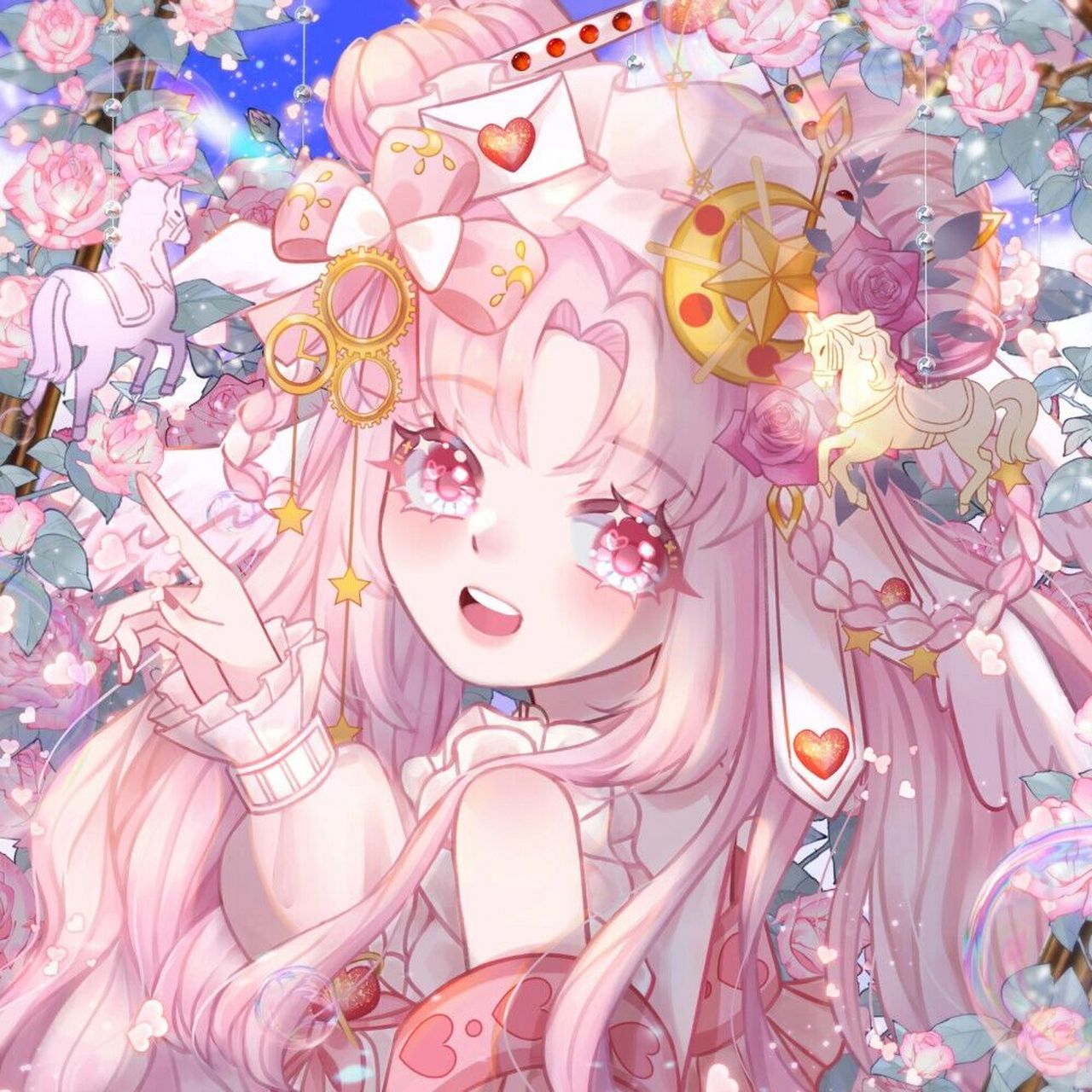 小仙女都在用的梦幻头像 我是新来的,正在交友中.