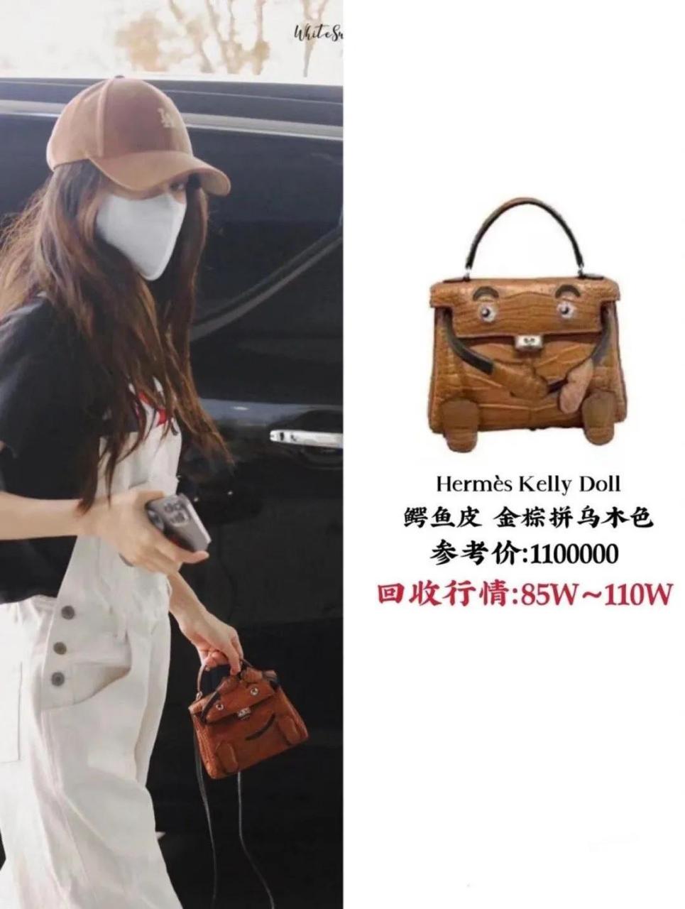 来看看angelababy的2只超稀有百万爱马仕