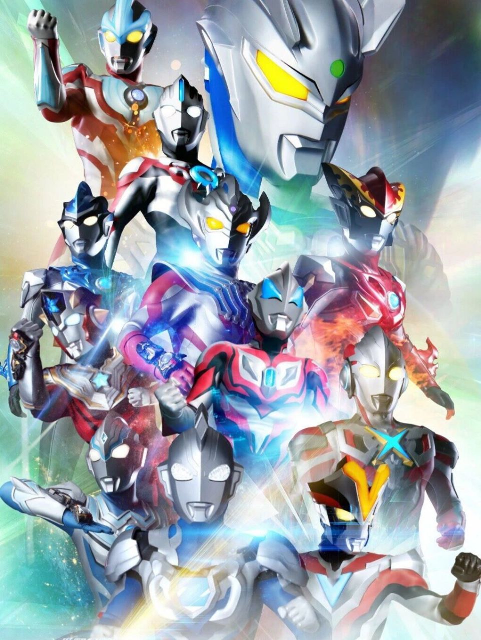 送上一组超喜欢的奥特曼合集手机壁纸