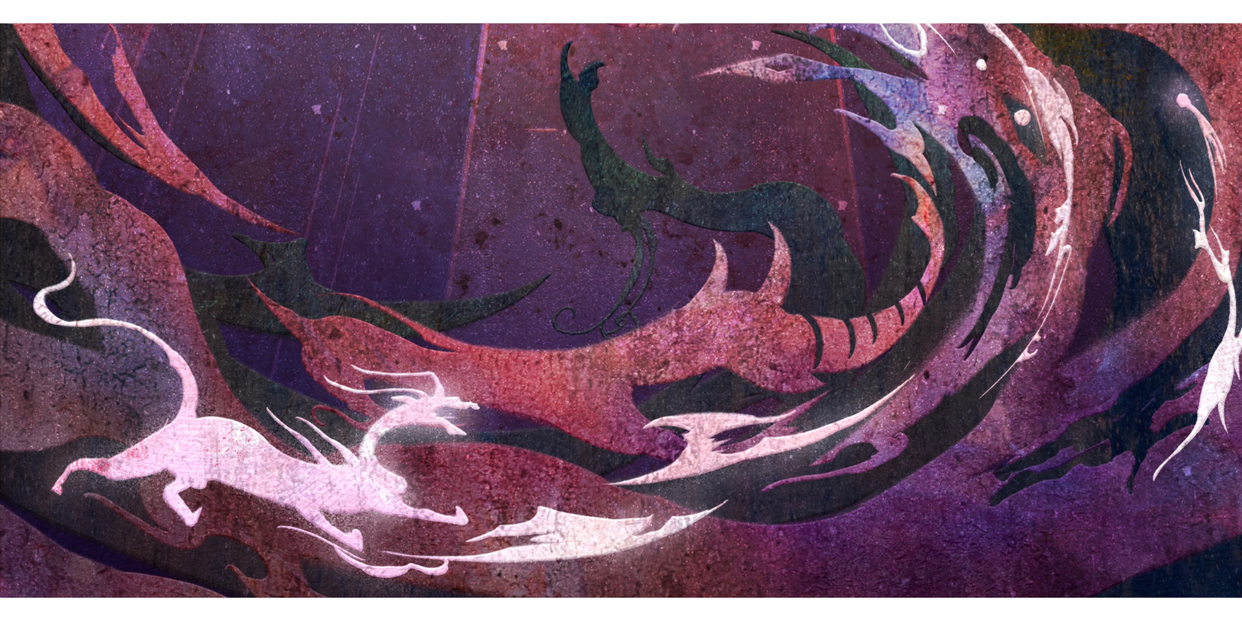 中华神话系列插画——丹雀衔九穗 《拾遗记·炎帝神农》:"时有丹雀,衔