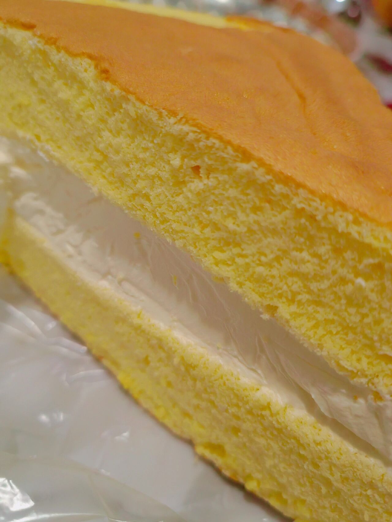 淄博八大局的三角形的奶油蛋糕,你喜欢吗?