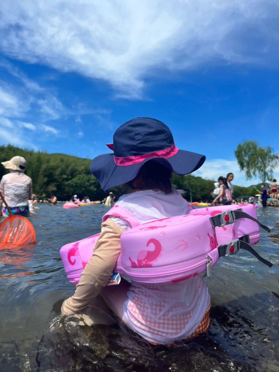 杭州免费玩水好去处,余杭径山双溪 娃喊了很久的玩水,本来想着去九溪