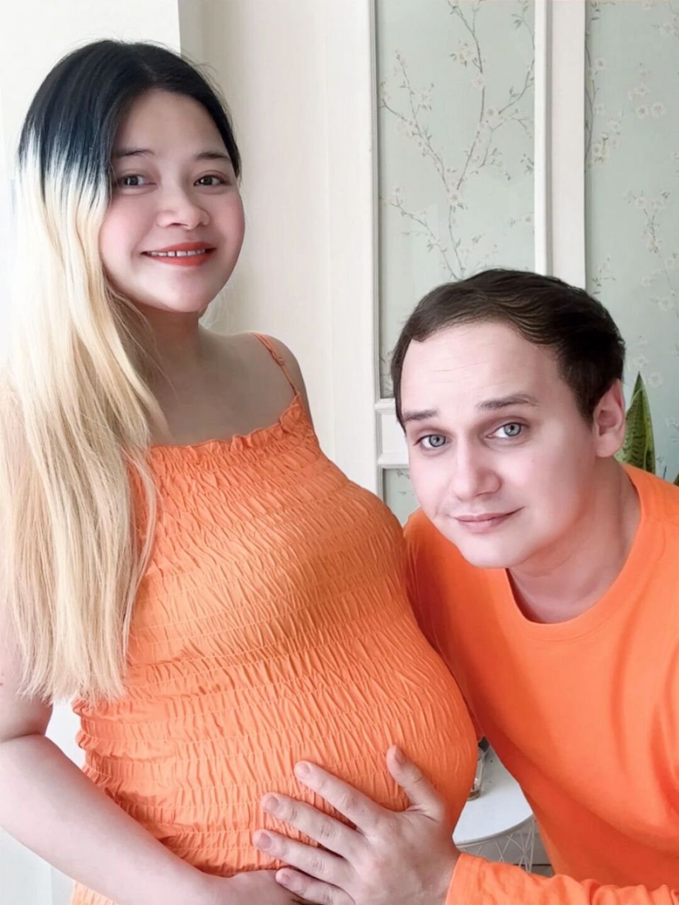 中非混血宝宝33w,左滑帮我看生男生女 怀混血宝宝3