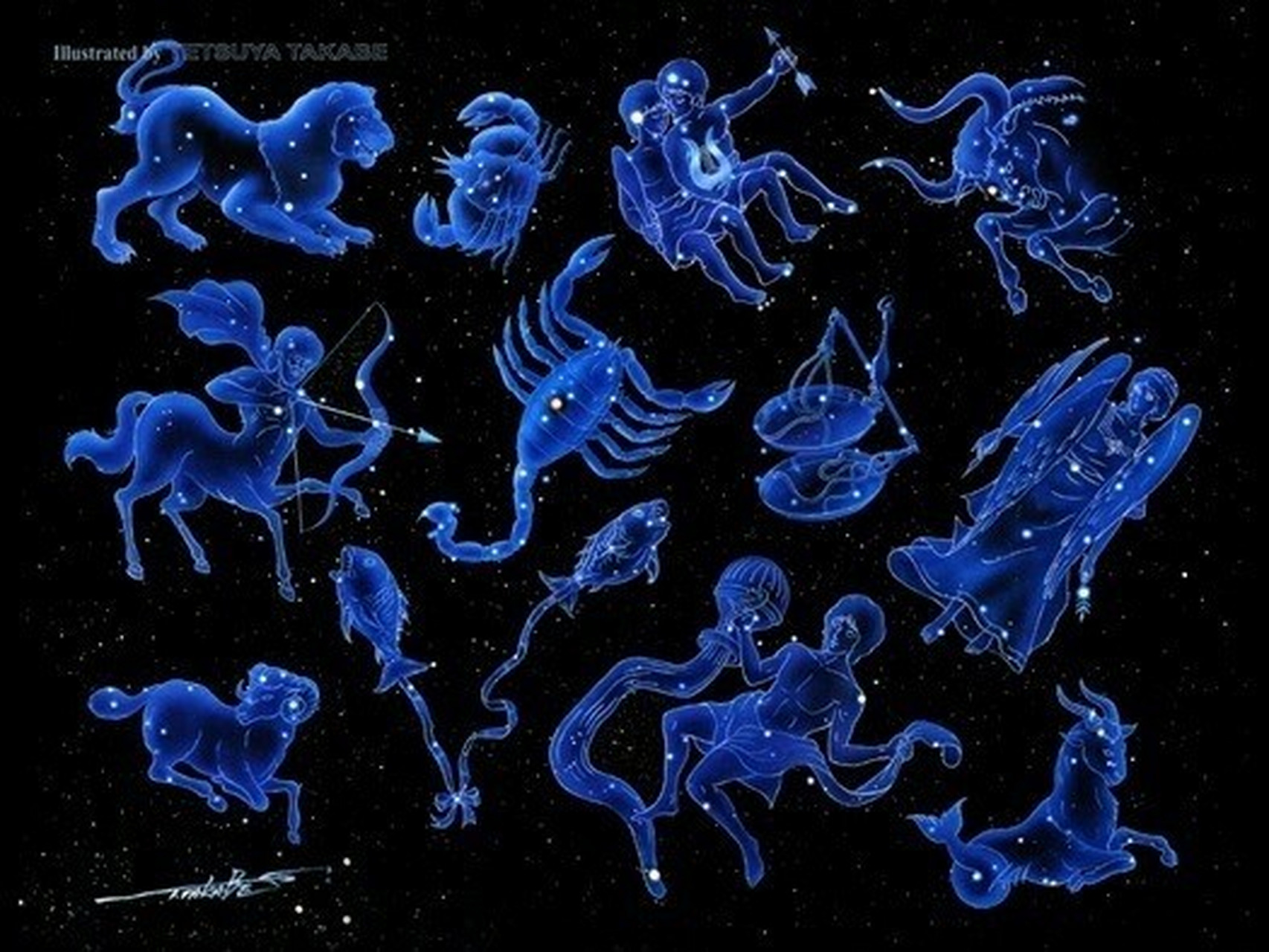 星座是从国外传到中国的,其实在中国古代也有一个星座说法叫十二星次