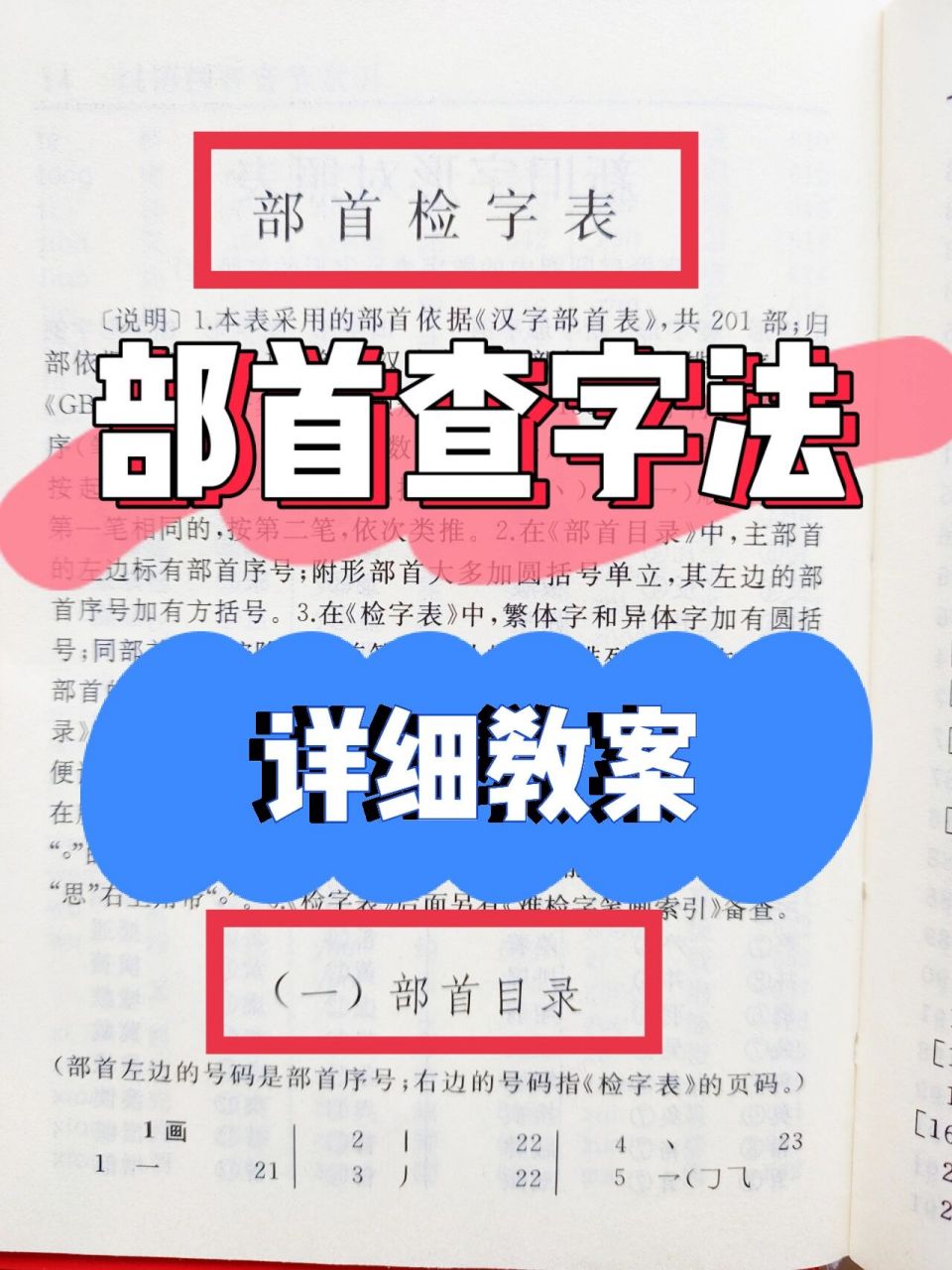 部首查字法的步骤图片