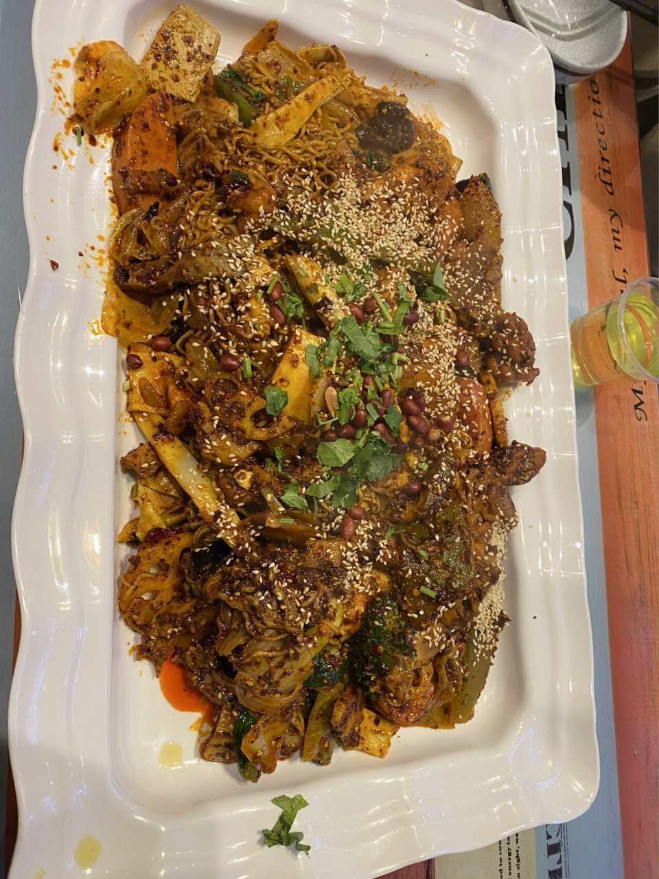 绝 好久不吃必想念的干炒麻辣烫 隔一段时间就要打一次卡 银川最好吃