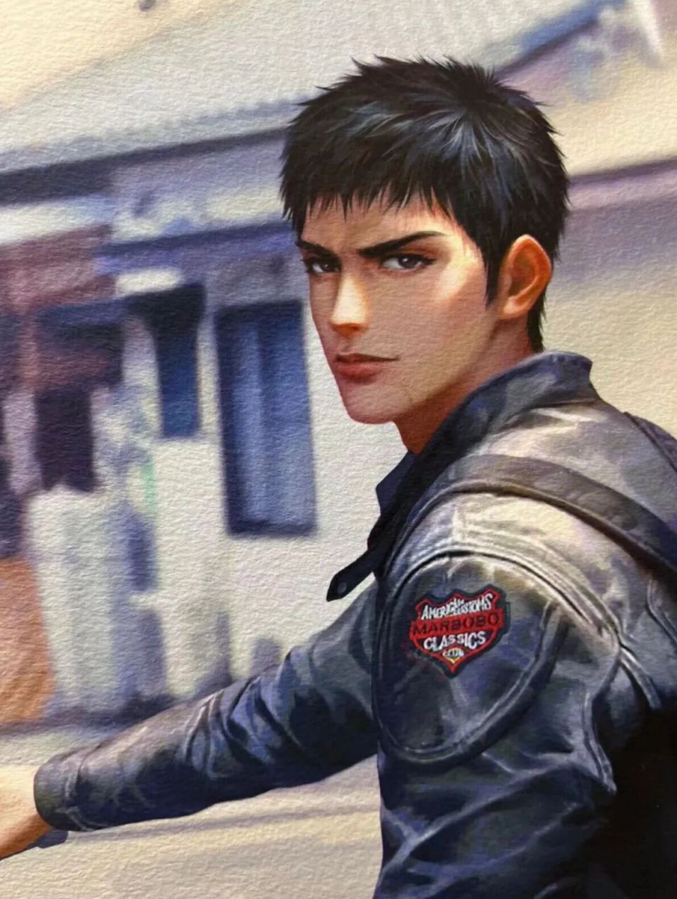 三井寿 壁纸系列第三弹 第一张原图出自于   画画的男朋友