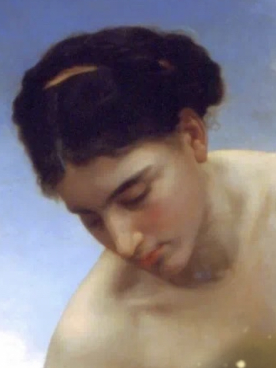 今天你看画了吗|沐浴之后 威廉·阿道夫·布格罗(william adolphe