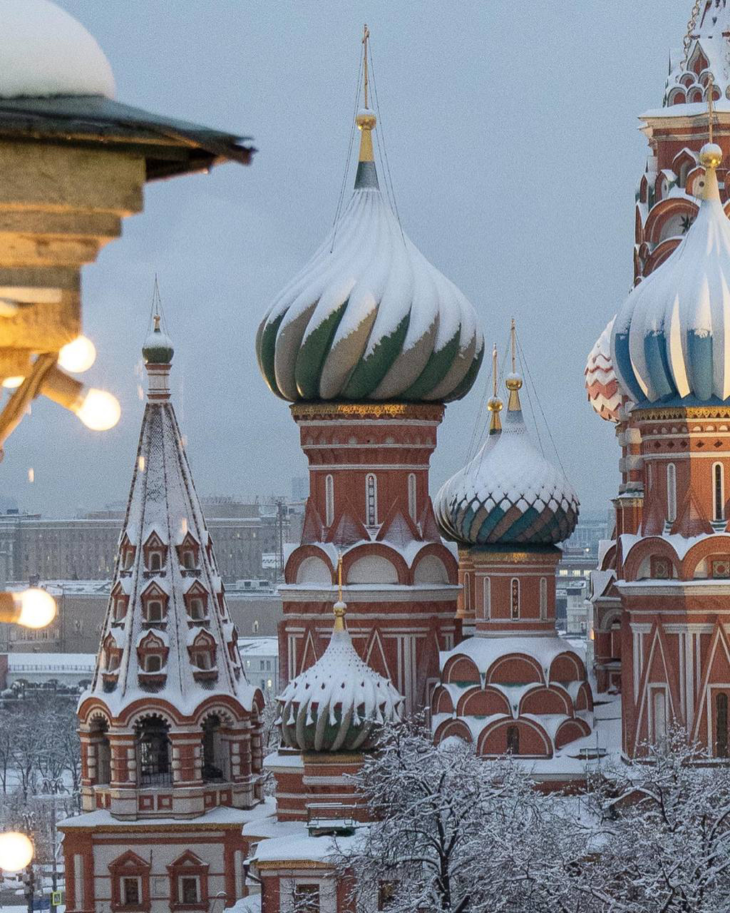 圣瓦西里大教堂是俄罗斯最美的教堂 photo by elena krizhevskaya