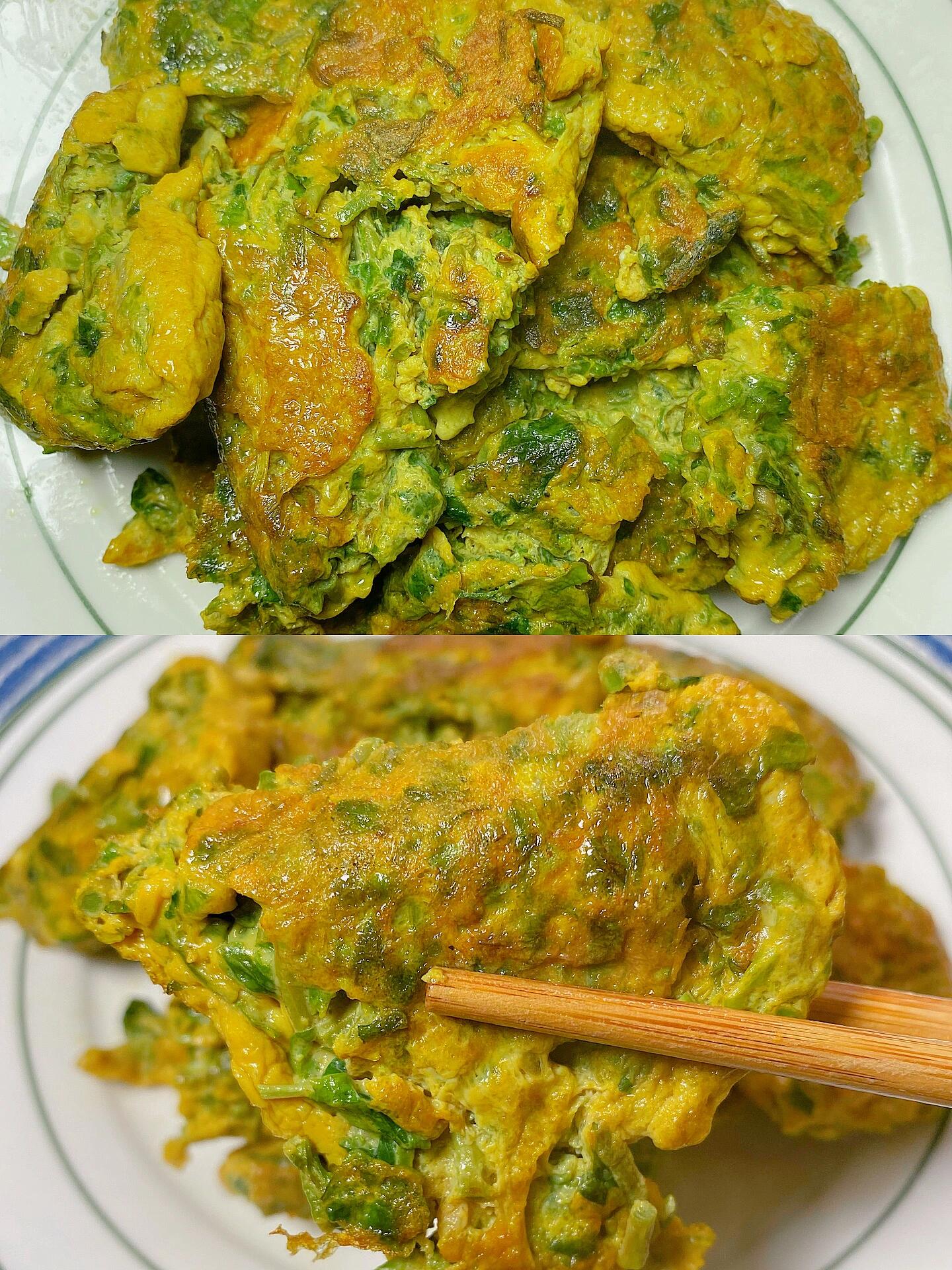 香椿炒鸡蛋95春天必吃的一道菜98超下饭