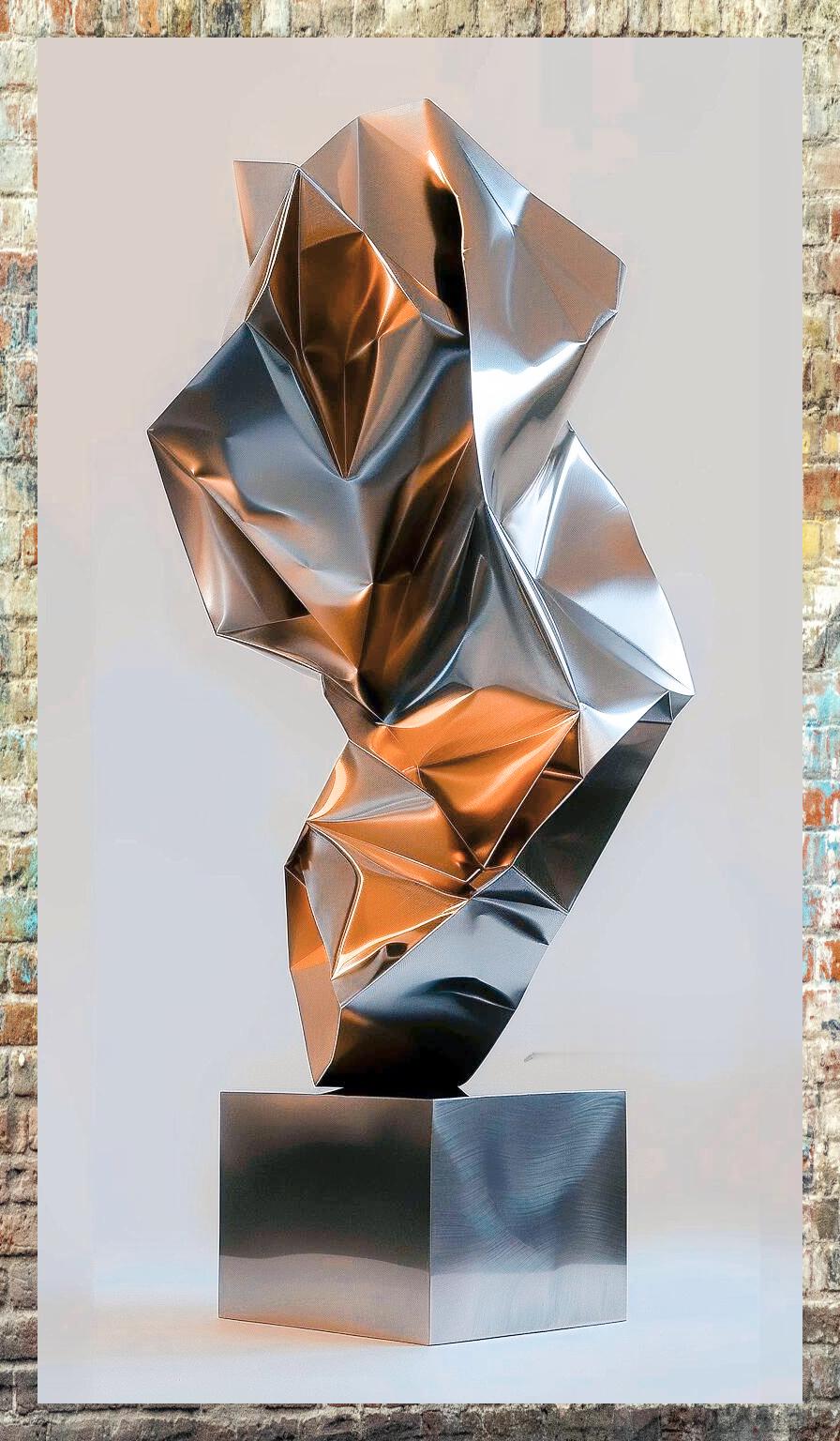 抽象雕塑 《力量》设计展示