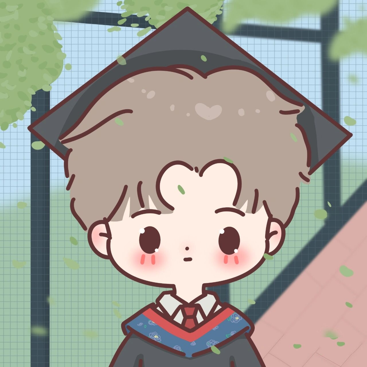 q版头像丨其他科的学士服