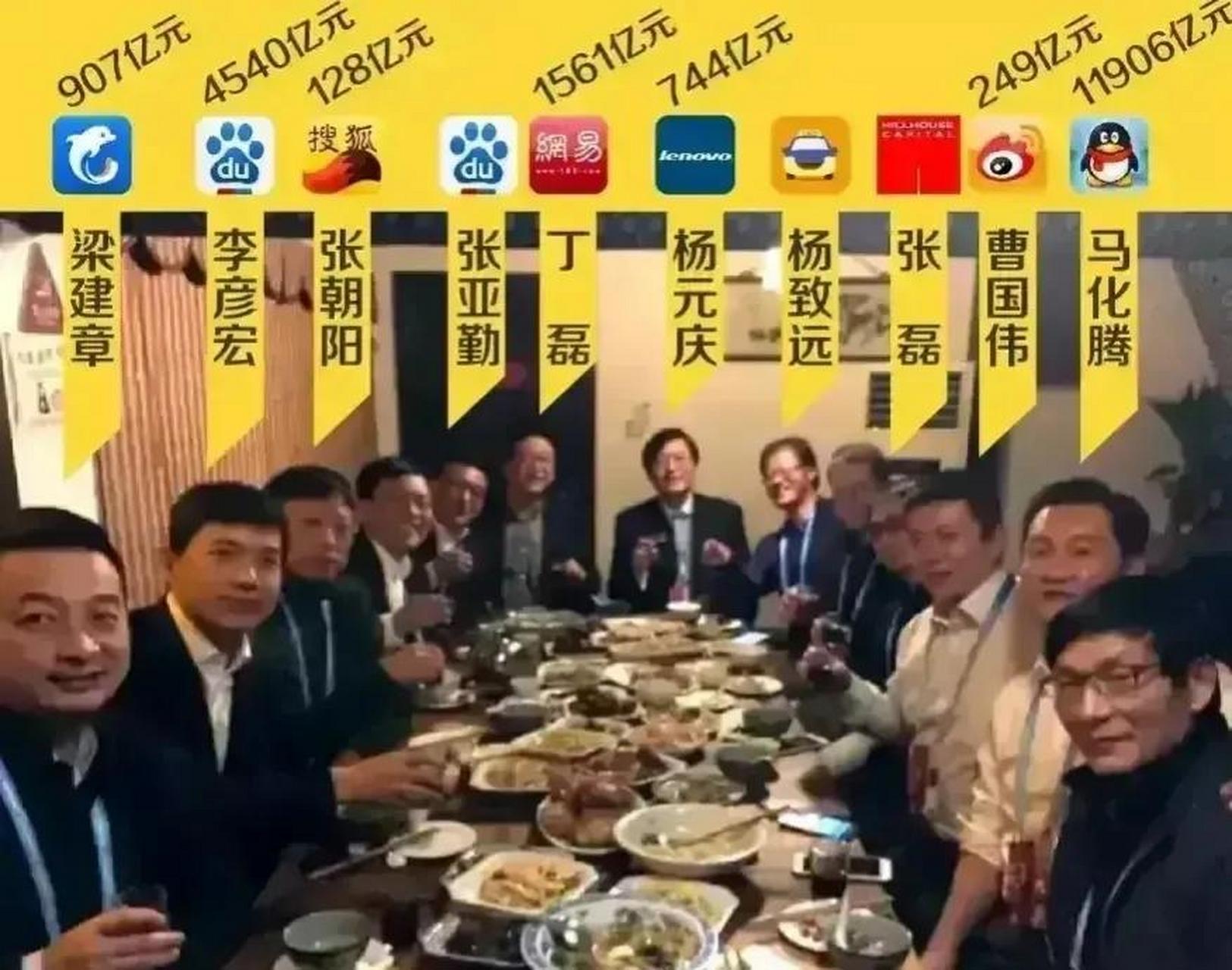 互联网大佬们聚会,马云为什么每次都缺席?是没请,还是不愿意去?