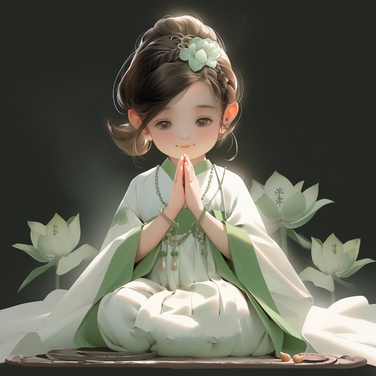 佛系头像‖好运莲莲,一起接好运吧