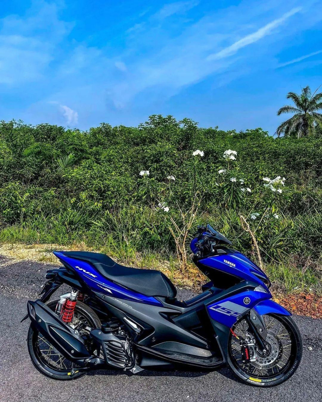 战斗羊aerox155开启预定 雅马哈官方刚刚发布了aerox155(nvx155)