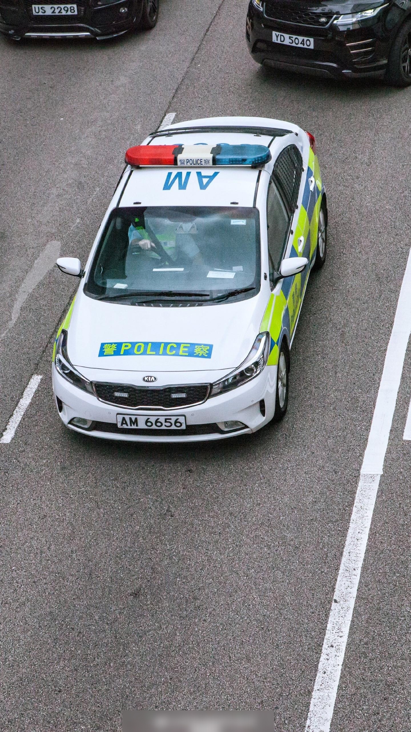 港警交通部门配备的起亚警车