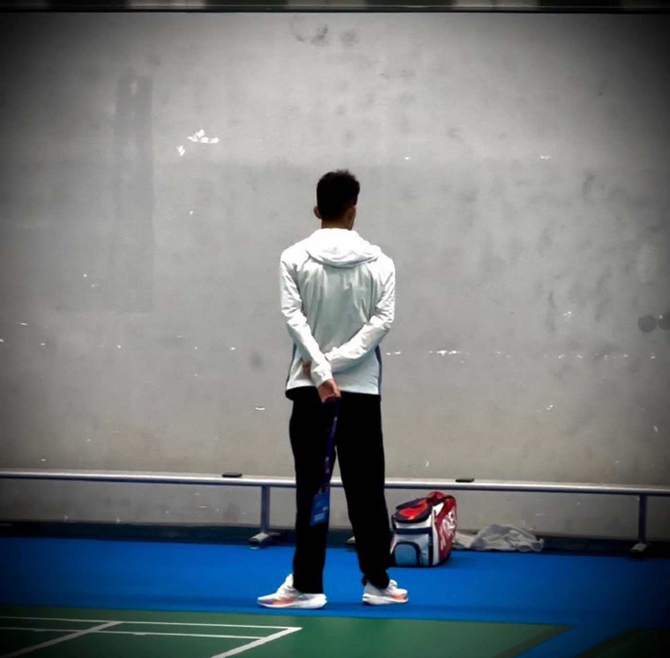 羽毛球# 这个熟悉的背影#2023年苏迪曼杯