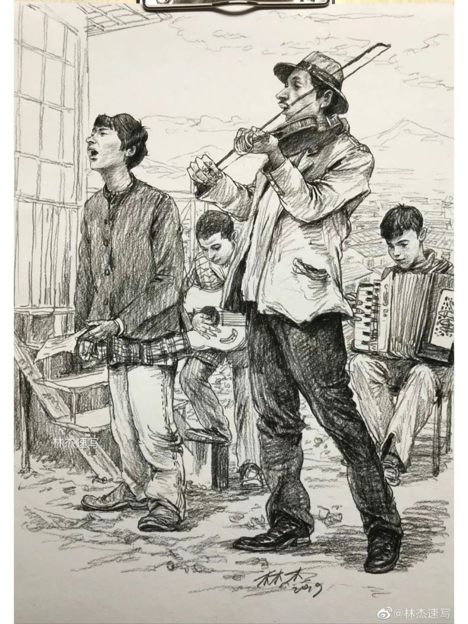 场景速写—《音乐会》