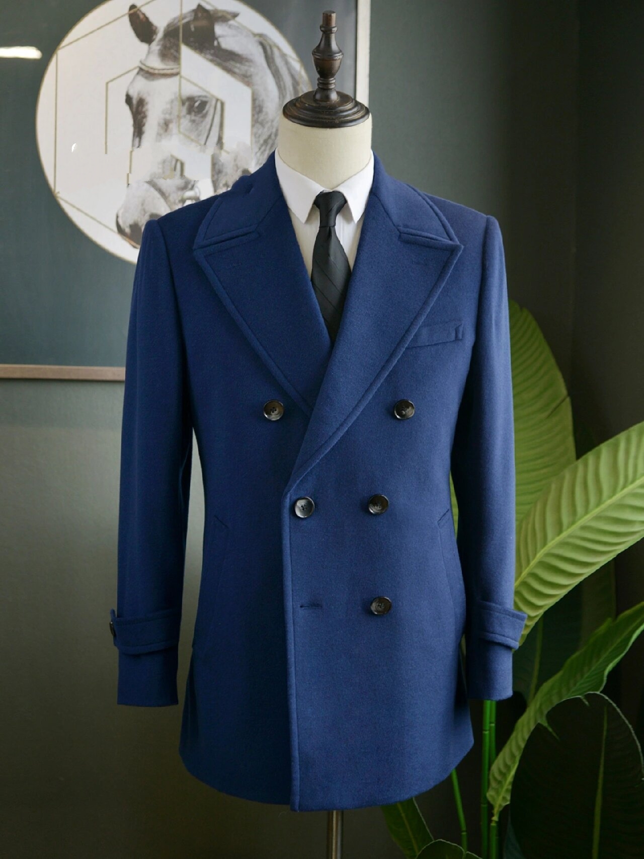 我的海军蓝大衣|秋冬型男衣橱必备 7615秋冬到了,我们的衣橱又要