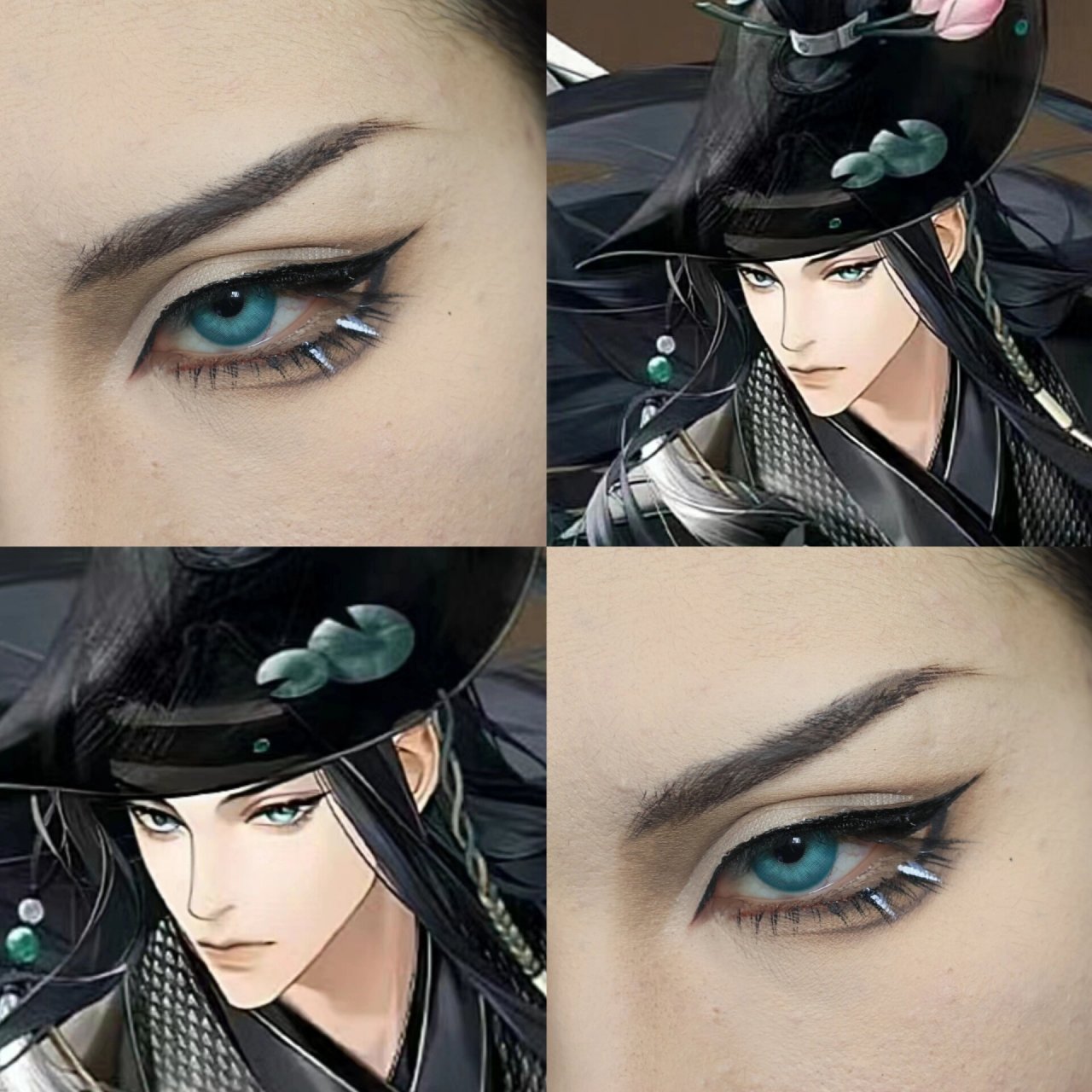 cosplay男生眼妆图片