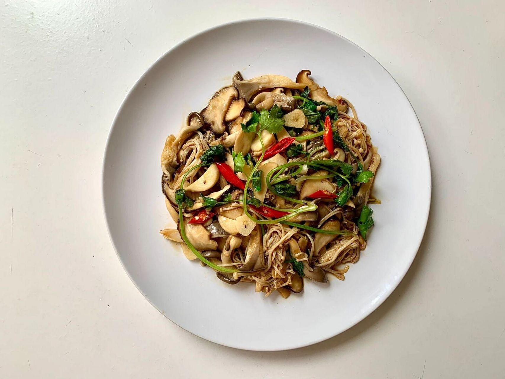 低卡低脂小菜|比肉还香的素炒杂菇6015 7915食材: 杂菇适量