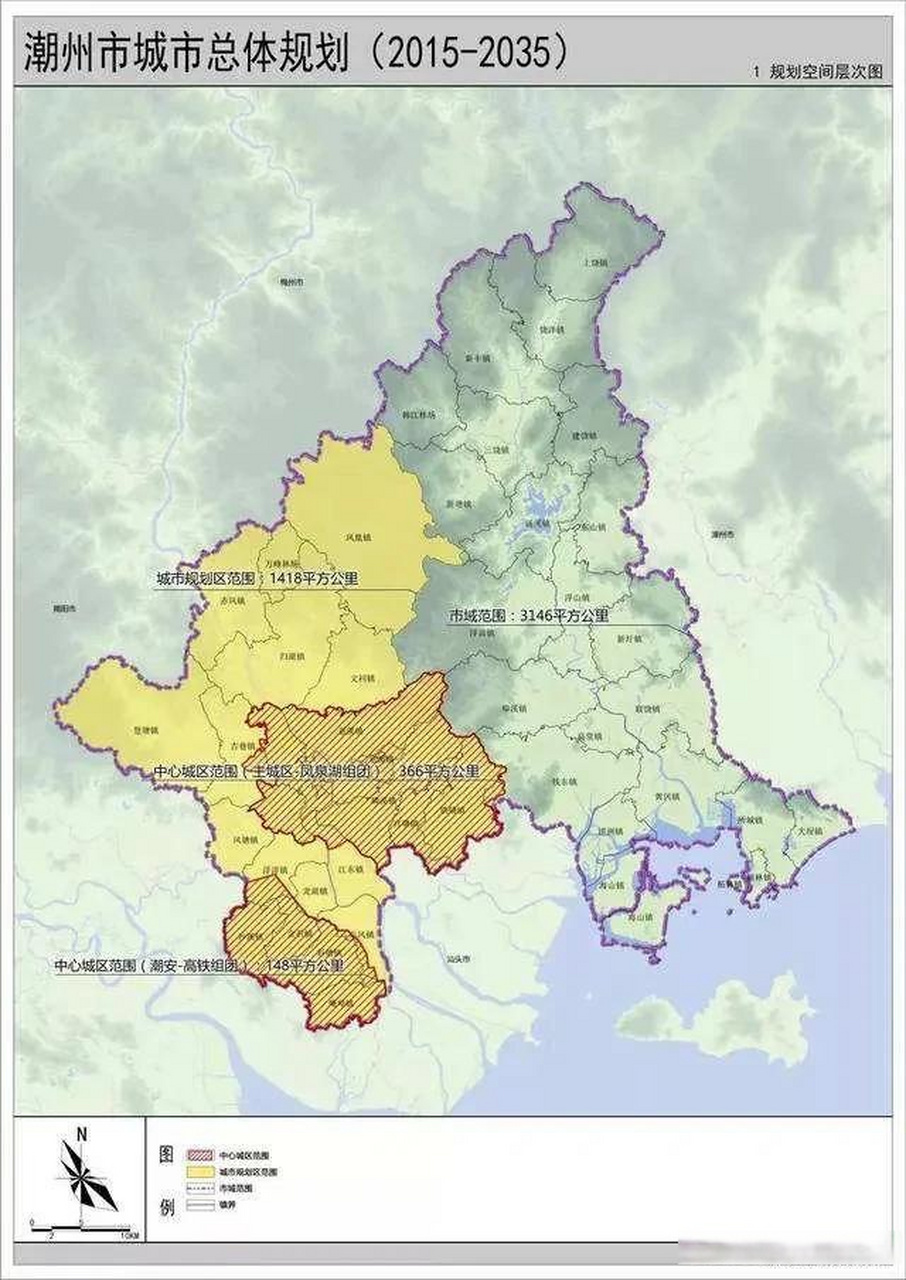 潮州市城市总体规划至2035年 广东头条