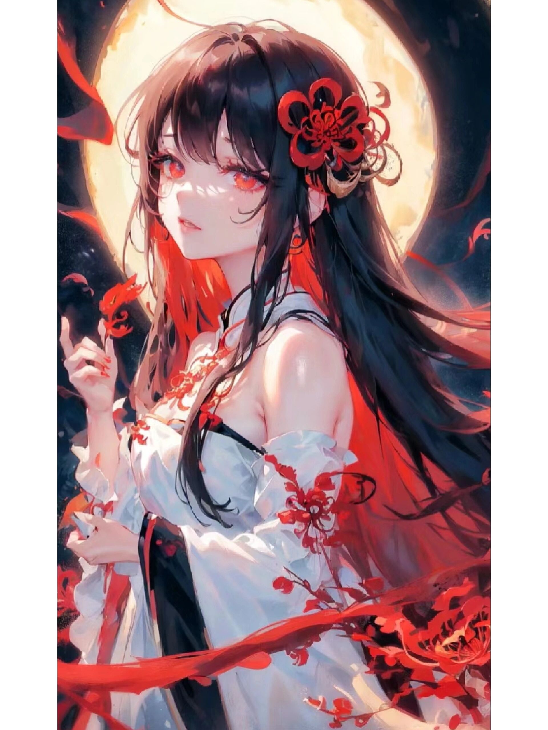 红色彼岸花壁纸