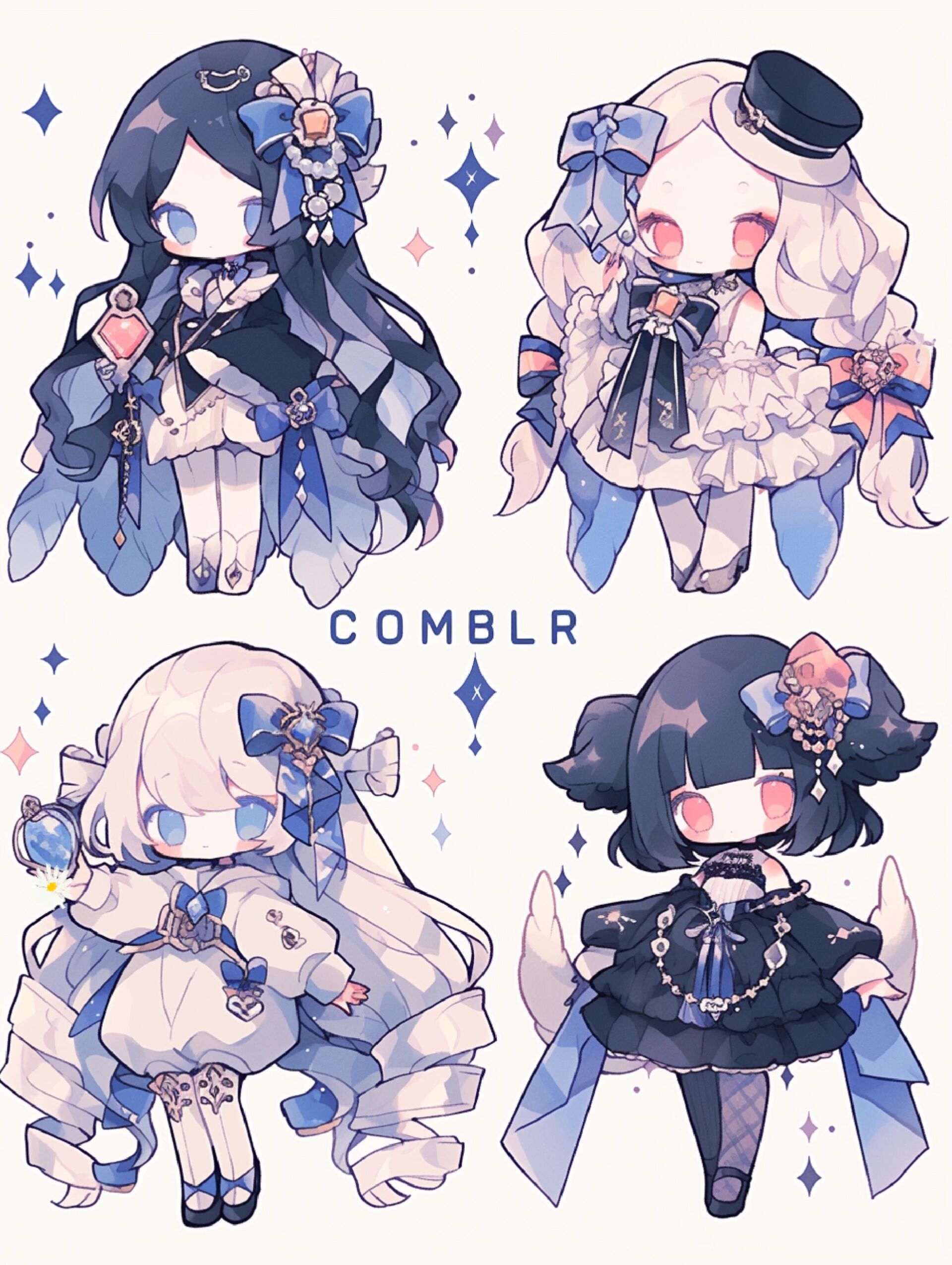 q版人物可爱贴纸之39