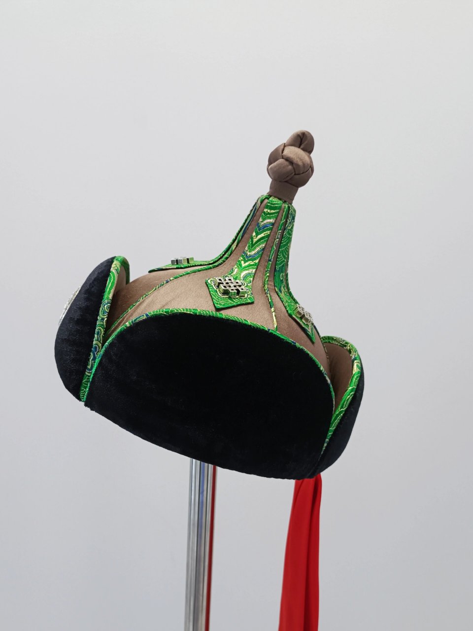 手工制帽_蒙古族帽子 蒙古人爱大自然,大自然的颜色就是最美的!