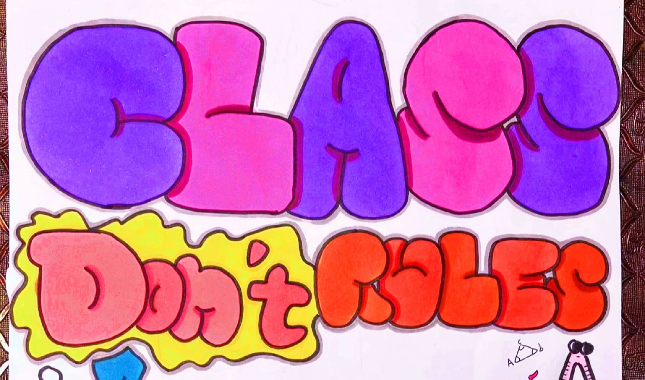 英语班规海报909697 [害羞][害羞][害羞]