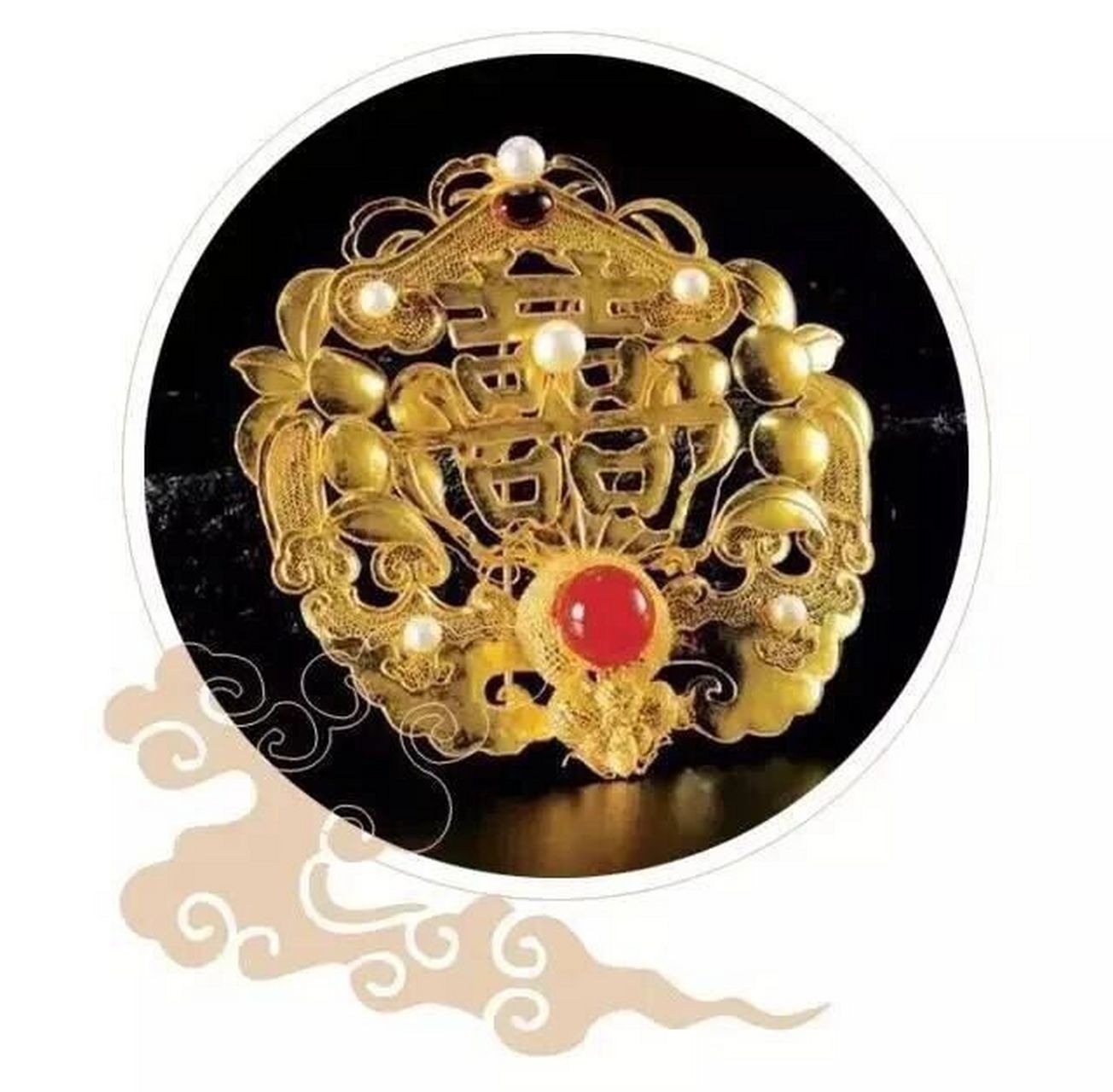 惊艳了历史绝美的古代女子发饰 之 华胜 华胜 一种古代女性花型的首饰