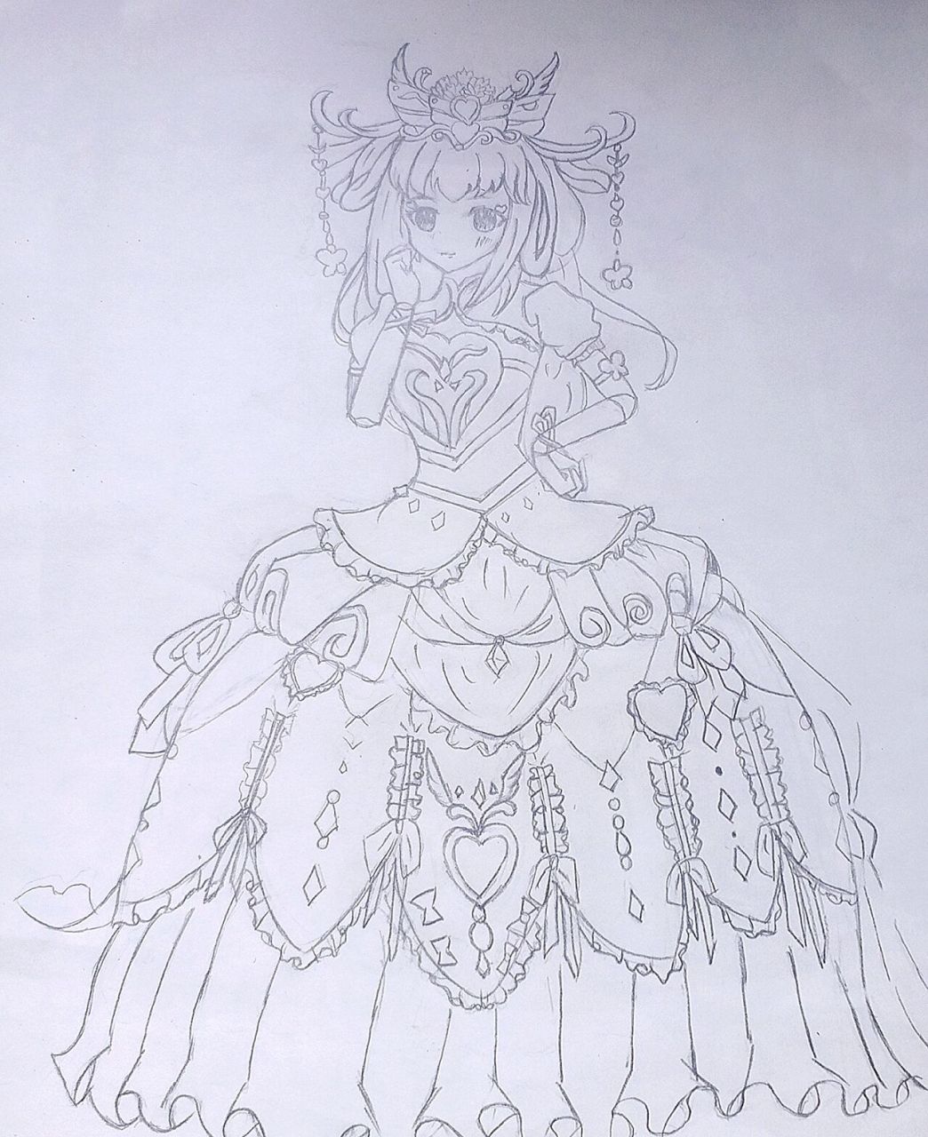 叶罗丽情公主绘画 第四次临幕不喜勿喷95