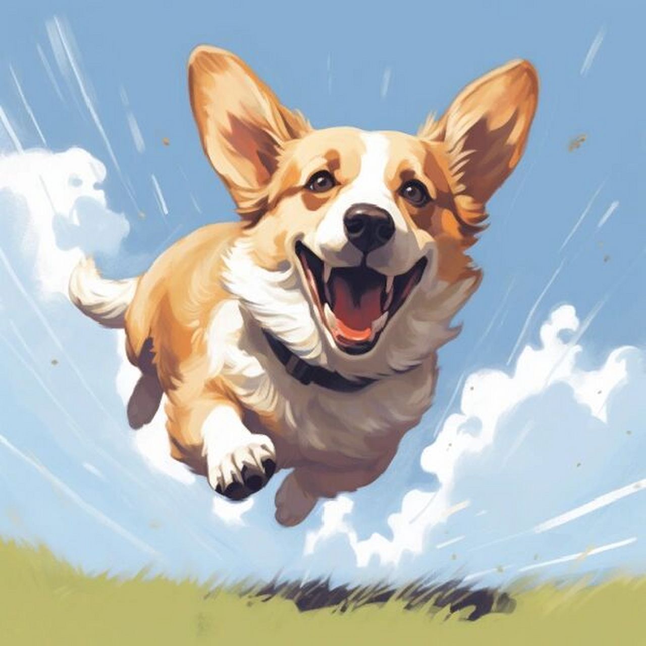 帅气的柯基狗狗的头像～帅帅的可爱宝宝98 小柯基的颜值真的很能打